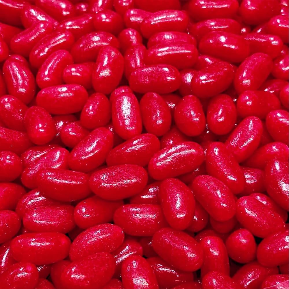 Variety Flavor Bean Sweet Bag Assorted Fruity Candy, Fun Treats for Kids & Parties Jlben (1000g, Hot Cinnamon)