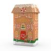 Charbrew Gingerbread 80 Teabags Illustrated House Metal Tea Tin view 2