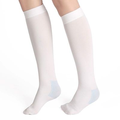 Anti-Embolism Knee High Stockings for Men & Women, Compression Socks, Medical Orthopedic Support Stockings for Varicose Veins, Edema, Swelling, Soreness, Pain, & Aches (XL (1 Pair))