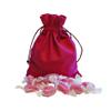 250g Red Cotton Bag of Strawberry Sherbets Sweets view 1