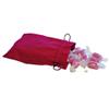 250g Red Cotton Bag of Strawberry Sherbets Sweets view 2