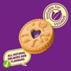Minis Apple & Blackcurrant Shortcake Biscuits, 6 Snack Packs, 86 Kcal Per Pack, 120g, Vegan view 3