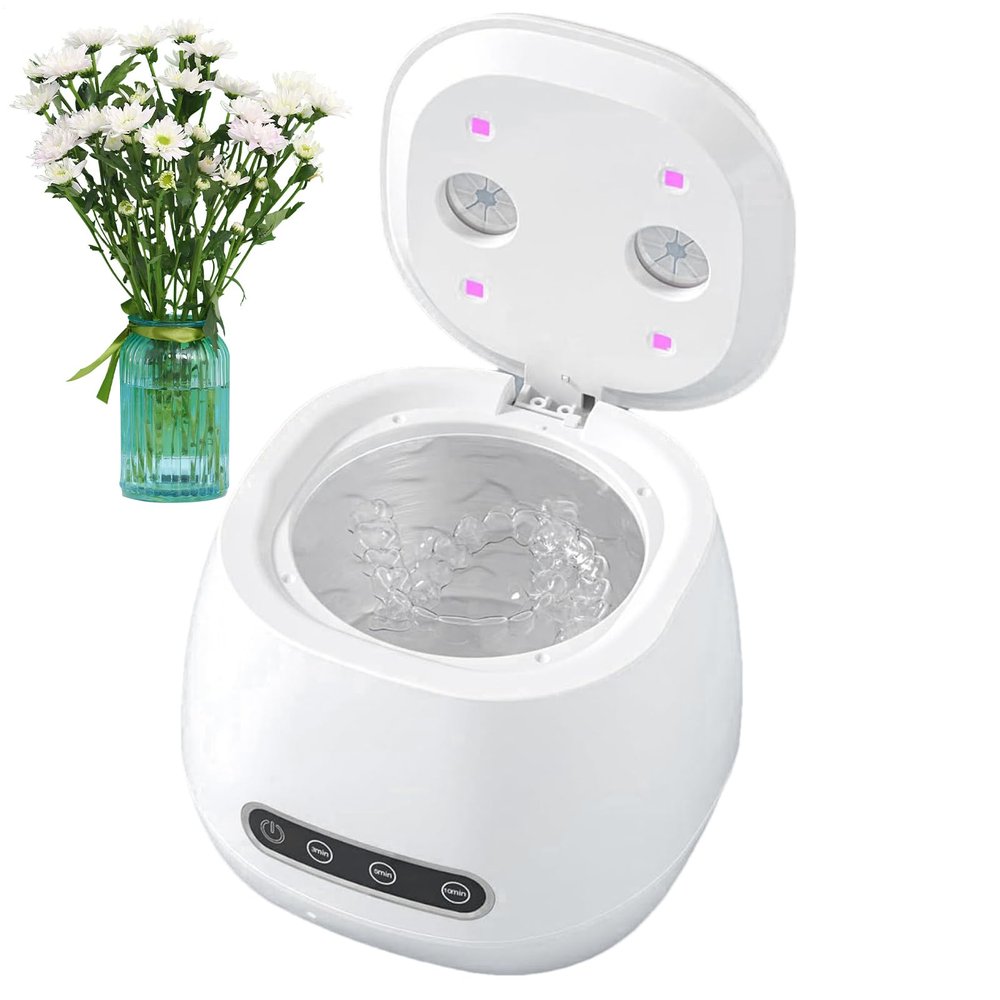 Retainer Cleaner Machine Ultrasonic UV Portable Jewelry Aligner