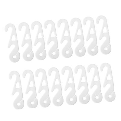 BESTYASH 30pcs Mask Extension Hook Adjustable S-Shaped Buckle for Mask Strap Ear Band Extender for Long Wear Comfort