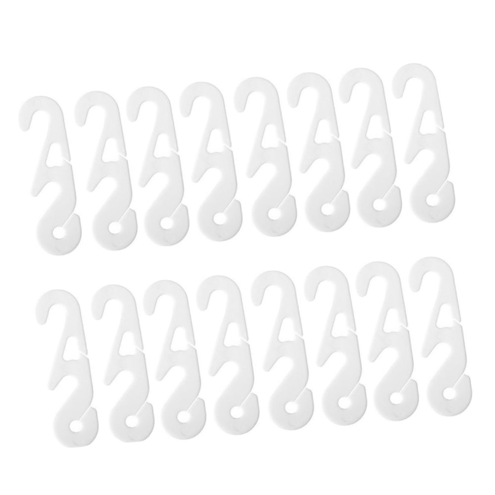BESTYASH 30pcs Mask Extension Hook Adjustable S-Shaped Buckle for Mask Strap Ear Band Extender for Long Wear Comfort