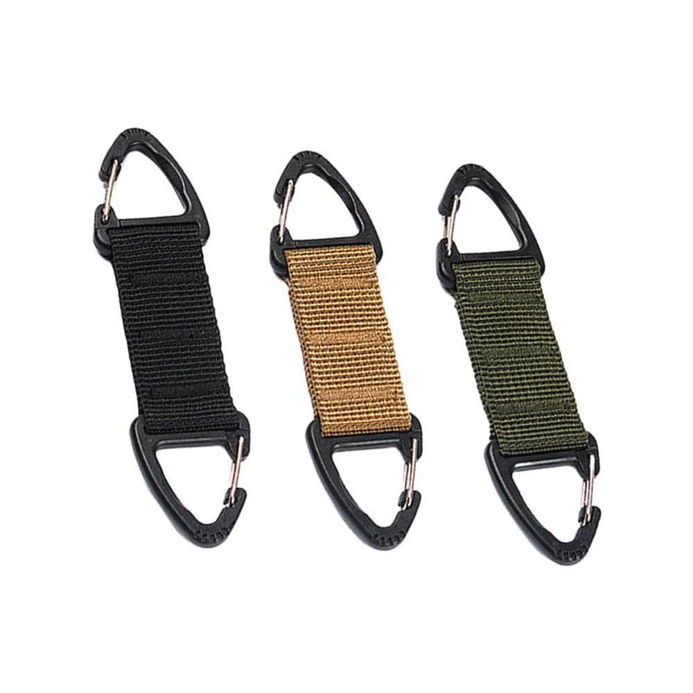 ERINGOGO Mask Hook Strap Buckle 3Pcs Set Anti-Slip Multi-Functional Nylon Plastic Steel Ear Hanger Hooks for Masks and Backpacks with Unique Stylish Design