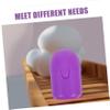 MOLUCKFU 2pcs Portable Breathable Cups Containers Travel Box for Menstrual Cups Storage, Made of Sturdy Pp Material, Outdoor Carrier for Feminine Care view 3