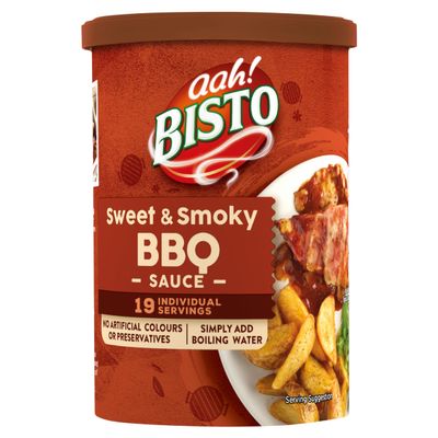 Bisto Sweet & Smoky BBQ Pour Over Sauce, 170 g (Pack of 6)