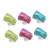 Beatifufu 6Pcs Plastic Toothbrush Covers with Suction Cup Design for Space Saving and Protection, for Toilet and Home Use, Toothbrush Head Caps to Keep Brushes Clean and Organised view 1
