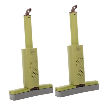 Mini Handheld Foldable Mop 2pcs Pp Abs Tpr Collodion