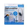 Lettuce Eat Wardrobe Dehumidifier Hanging Bags Pack of 12 Moisture Absorbers, Trap, Condensation, Dehumidifiers for Damp, Mould, Bedroom, Caravan, Bathroom, Basement, Office 180g Each view 1