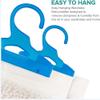 Lettuce Eat Wardrobe Dehumidifier Hanging Bags Pack of 12 Moisture Absorbers, Trap, Condensation, Dehumidifiers for Damp, Mould, Bedroom, Caravan, Bathroom, Basement, Office 180g Each view 4