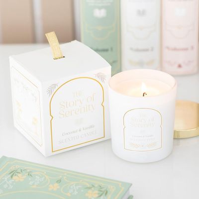 The Enchanted Library Leather, Patchouli & Amber Candle