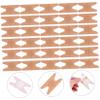 MOLUCKFU Waterproof Breathable Woundplast Adhesive 30Pcs Fabric Band for Hand Injury Wound Care Absorbent Pad Comfortable Wear view 3
