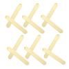 20pcs DIY Ice Pop Sticks Acrylic Mirror Craft Sticks view 1