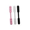 LALADEFIEE 4Pcs Silicone Mask Band Extension Buckles, Adjustable 3-Gear Strap Extenders, Practical Mask Accessories for Men and Women, Black view 1