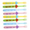 OATIPHO 2sets Boys and Girls Toothbrush Soft Bristles Handle Boy Girl Toothbrush Manual Number Design for Oral Health Teeth Cleaning view 1
