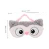 TOPPERFUN Soft and Skinfriendly Owl-Shaped Sleep Eye Mask Blackout Breathable Cloth Material Portable Sleep Mask for Travel and Relaxation Use view 2