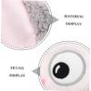 TOPPERFUN Soft and Skinfriendly Owl-Shaped Sleep Eye Mask Blackout Breathable Cloth Material Portable Sleep Mask for Travel and Relaxation Use view 3