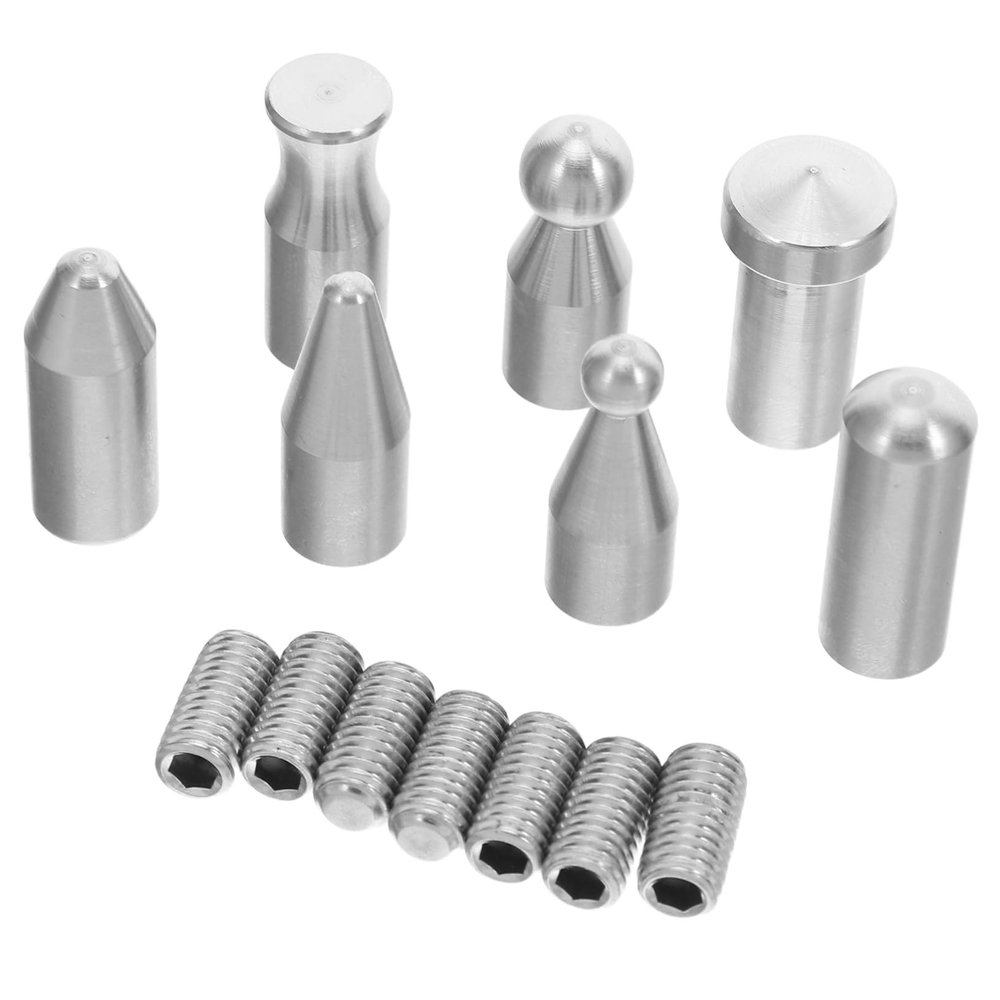 BELLIFFY 7pcs Body Tool Metal Repair Heads Automotive Dent Puller Removal Kit Home and Outdoor Use
