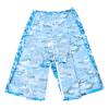 ApuaVireo&Co Post Shoulder Surgery Recovery Shirts Short Sleeves, Tear Away Shorts with Two-Way Zipper, Bedridden Patient Clothing(E Pants,L) view 1
