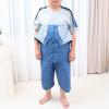 ApuaVireo&Co Post Shoulder Surgery Recovery Shirts Short Sleeves, Tear Away Shorts with Two-Way Zipper, Bedridden Patient Clothing(E Pants,L) view 2