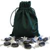 250g Green Cotton Bag of Army and Navy Sweets view 1