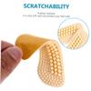 Silicone Heel Liner 3 Pairs 4d Self-Adhesive Beige Inserts view 4