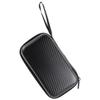 Hoement Thermometer Black and Zipper Classic Pu Design Material Protective Eva Shockproof Portable Storage Bag with Carrying Case for Travel Organisation view 1