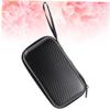 Hoement Thermometer Black and Zipper Classic Pu Design Material Protective Eva Shockproof Portable Storage Bag with Carrying Case for Travel Organisation view 2
