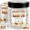 Positive Coffee Affirmations Jar With 60 Cards - Emotional Support Latte view 1