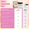Positive Coffee Affirmations Jar With 60 Cards - Emotional Support Latte view 3