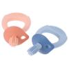 Gogogmee 2 Pcs Silicone Toothbrush with Rotating Brush for Molar Cleaning Non-Slip Handle Training Tool Soft Cartoon Teething Plaything view 1
