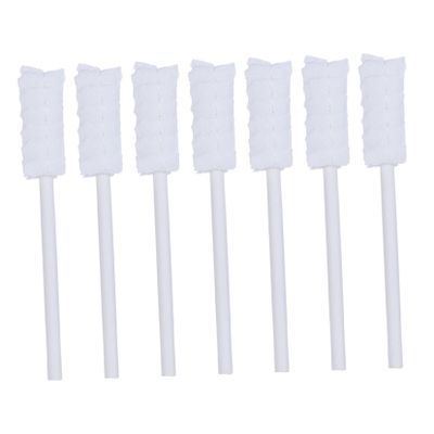 LRXIYODE Infant Oral Care Gauze Dental Swabs 10pcs Set Soft Mouth Cleaning Brush for Babies Newborn Mouth Hygiene White