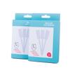 LRXIYODE Infant Oral Care Gauze Dental Swabs 10pcs Set Soft Mouth Cleaning Brush for Babies Newborn Mouth Hygiene White view 2