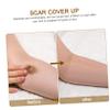BIUDECO Waterproof Scar Cover Sheets 10pcs Semi- Light Skin Tone Concealing Tape for Tattoo Aftercare and Skin Scar Protection view 4