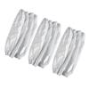 Beaupretty 3 Pairs White Pvc Waterproof Oversleeves Arm Sleeves for Kitchen and Cleaning Use, Comfortable Elastic Arm Covers for Men and Women