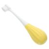 BIUDECO Childrens Toothbrush Extra Soft Bristles Manual Tooth Brush for Toddlers 2-5 Years Old Yellow Single Pack Baby Oral Care view 1