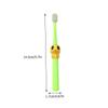 Gogogmee 4pcs Soft Bristle Toothbrushes Cartoon Design for Years Old Gentle Teeth Cleaning Replacement Yellow Pink Green Blue view 2