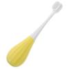 NOLITOY Extra Soft Manual Children Toothbrush for Toddlers Ages 2-5, Comfortable to Hold with Safe Pp, TPR Materials and Pbt Bristles, Cute Yellow Design for Daily Dental Care view 1