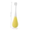 NOLITOY Extra Soft Manual Children Toothbrush for Toddlers Ages 2-5, Comfortable to Hold with Safe Pp, TPR Materials and Pbt Bristles, Cute Yellow Design for Daily Dental Care view 2