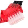 BCOATH Denture Cleaning Kit 2pcs with Retainer Holder and Soaking Box Set, Blue and Red Teeth Storage Case with Cleaning Brush for Travel and Home Oral Care view 3