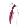 BIUDECO 3pcs Double-Sided Denture Care Toothbrush with Hard Bristles False Teeth Cleaner for Removing Stains and Food Particles Non-Slip Handle for Easy Control Suitable for Thorough view 2