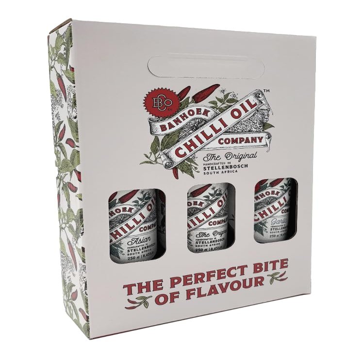 Banhoek Chilli Oil - Gift Box Set