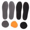 ARTSEWPLY Breathable Shoe Insoles 2 Pairs Anti-Sweat Detachable Cushion Pads for Mens Size 40-45 Shoes Preventing Moisture and Slippage Comfortable Footwear Inserts view 2