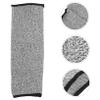 Beaupretty Cut Resistant Arm Sleeves Soft Flexible Forearm Guards Breathable Protective Covers for Work Safety and Multi- Protection Gray view 4