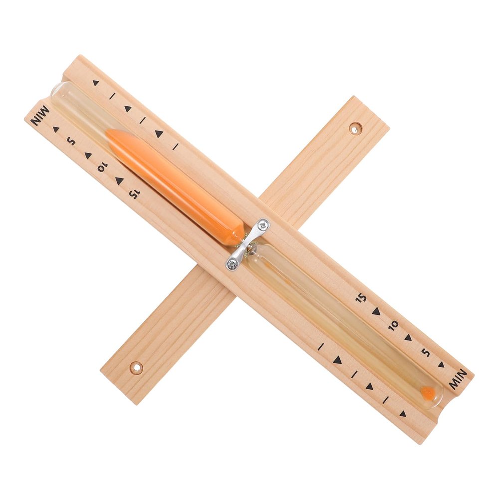 Alipis Sauna Timer Hourglass Wood Sandglass for Spa Bathhouse Sauna Stoves Cooking Home Use