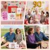 Farmansion 90th Birthday Gifts For Women, 6pcs Gift Set For 90 Year Old Women, 1936 Birthday Gifts with Coffee Mug,Cosmetic Bag,Socks view 2