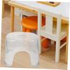 IWOWHERO Portable Short Step Stool with Ergonomic Design Made of Sturdy Pp Material, for Kitchens and Schools, Lightweight and Anti-Skid Foot Stool for Safe Use view 4
