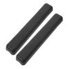 LRXIYODE 2pcs Wheelchair Armrest Pads Replacement with Comfortable Forearm Rest and Precision Fit Design, Fits 25mm Tube Diameter and 100mm Mount Spacing, Sturdy Plastic for Wheelchair view 1